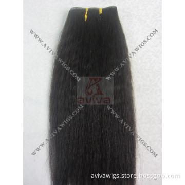 100% Human Hair Weaving for Yaki (AV-HE014)